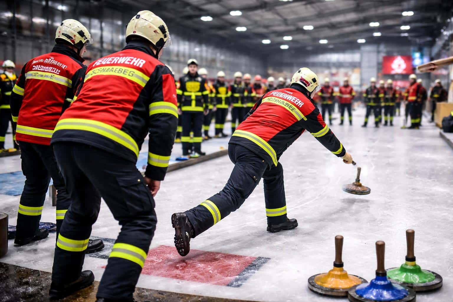 Feuerwehr-Eisstockmeisterschaft in Völkermarkt