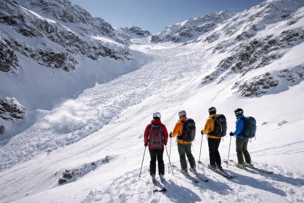 Lawinenabgang ging glimpflich aus