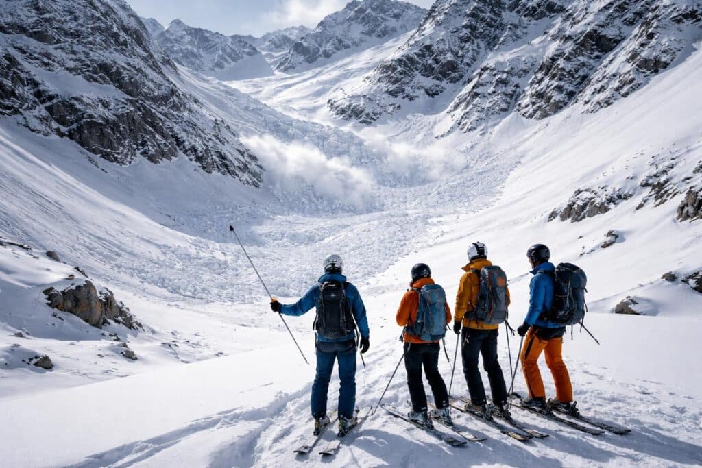 Alpine Notlage - Lawinenereignis