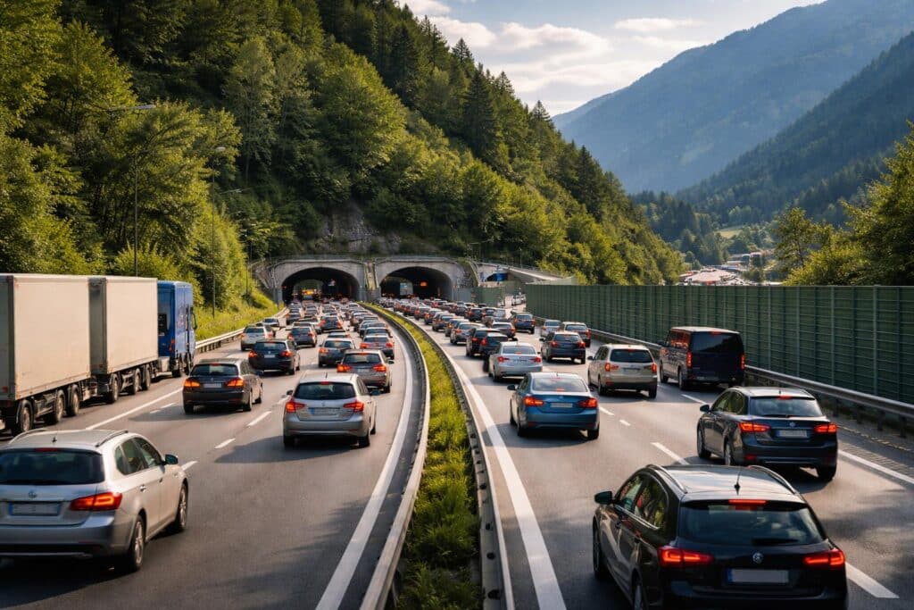 A10 Tauern Autobahn, Salzburg Richtung Villach