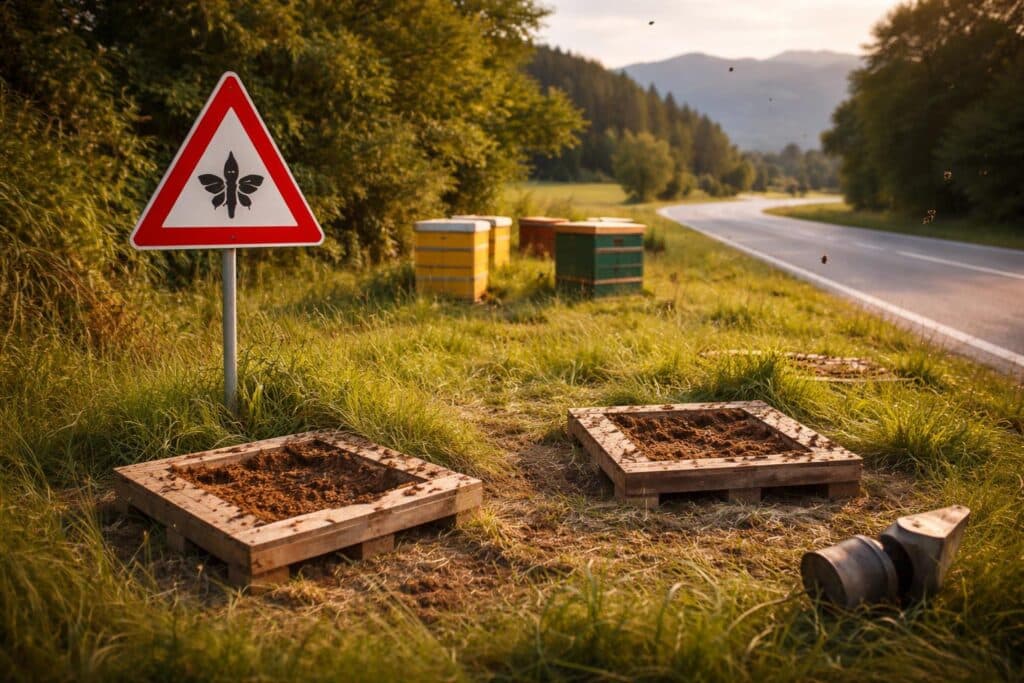 Bienenstöcke samt Bienenvolk gestohlen