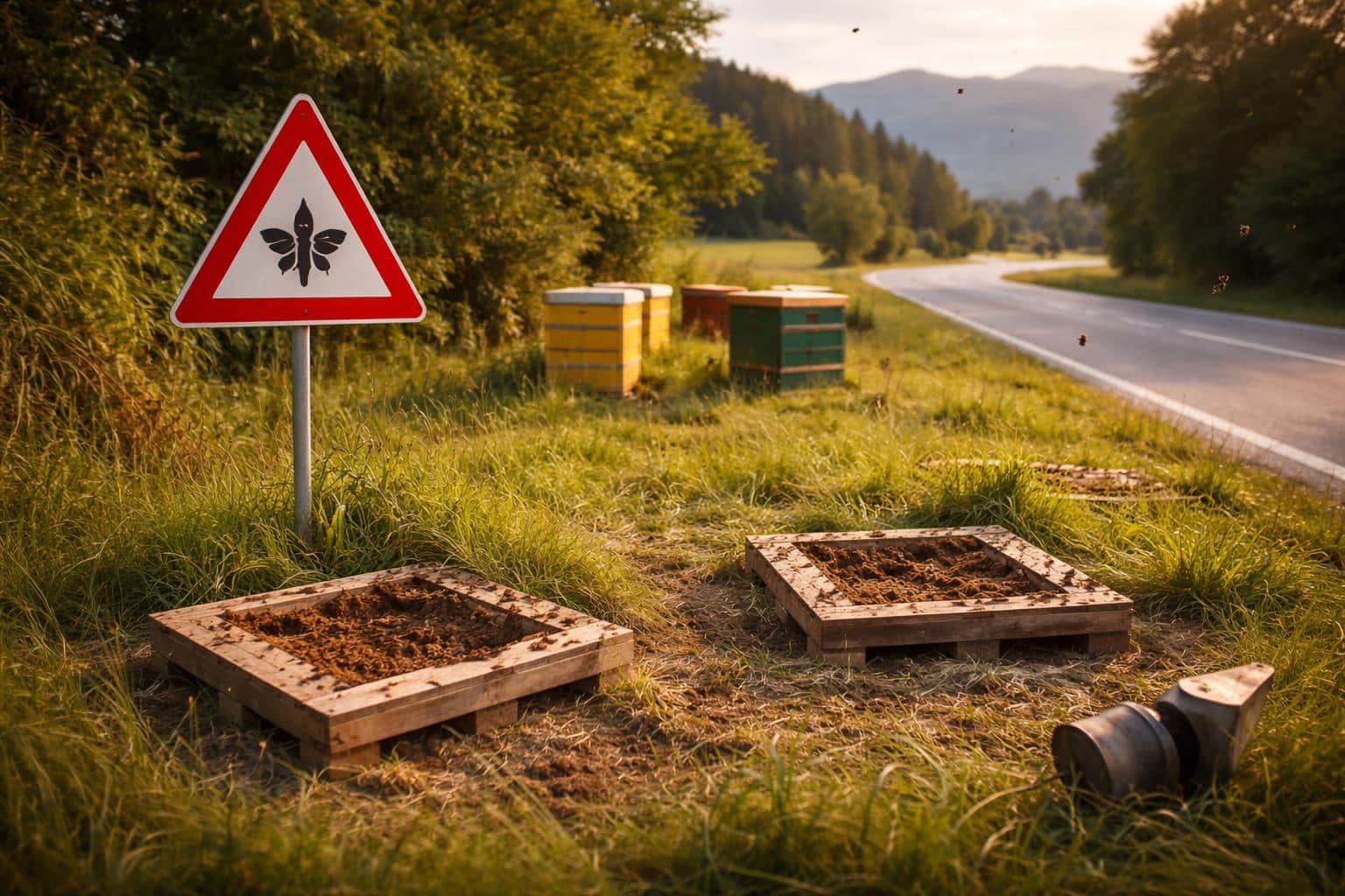 Bienenstöcke samt Bienenvolk gestohlen