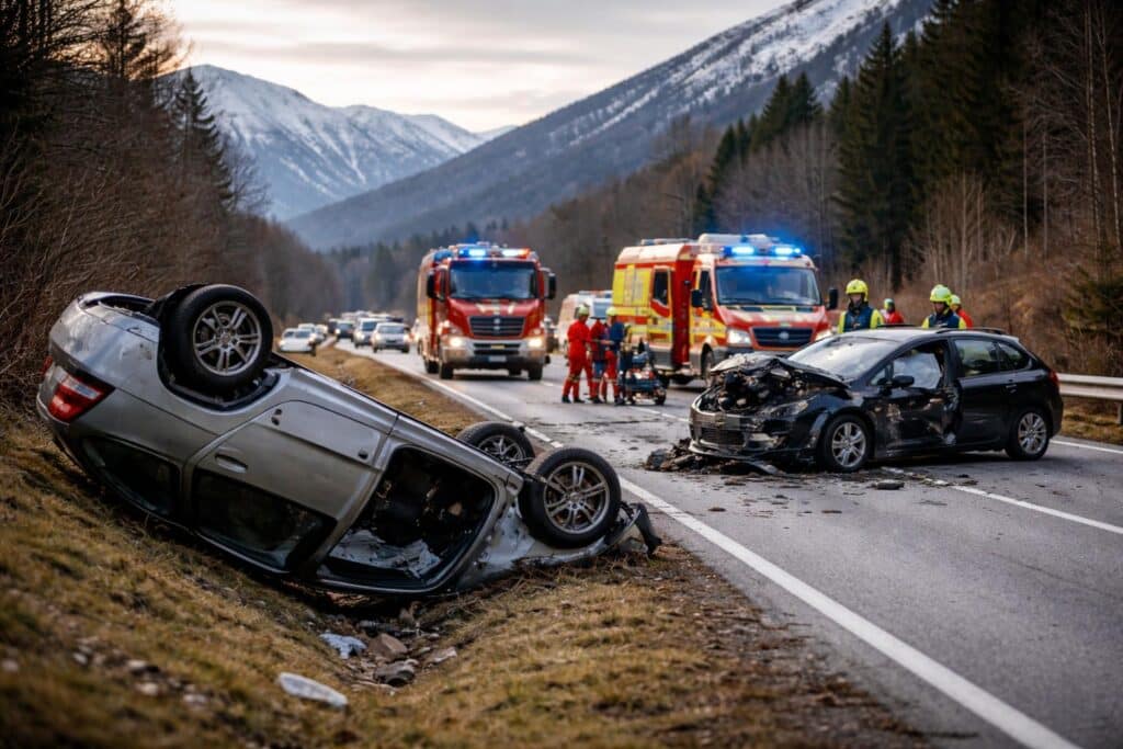 Verkehrsunfall mit Personenschaden - Dellach im Gailtal