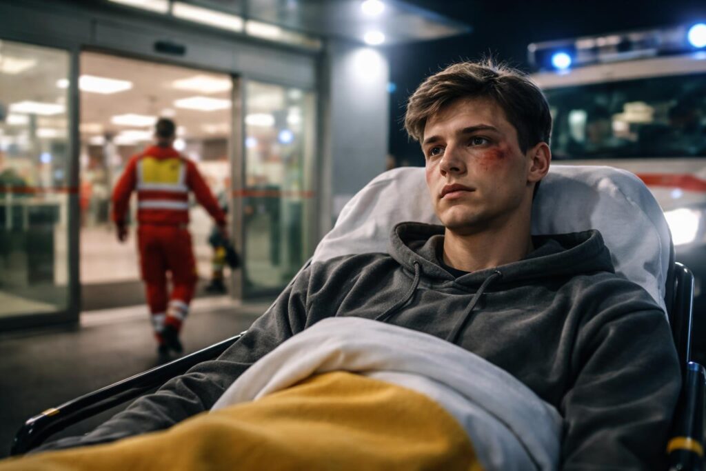 20-jähriger Mann nach Rauferei in Klagenfurt im Krankenhaus