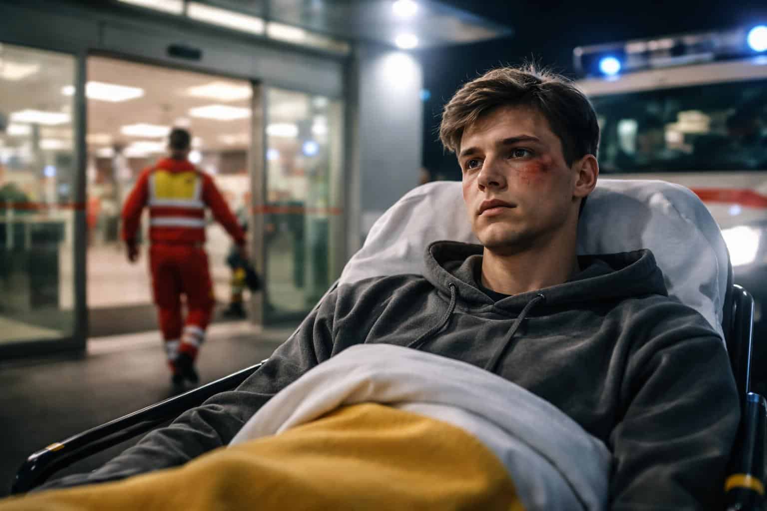 20-jähriger Mann nach Rauferei in Klagenfurt im Krankenhaus