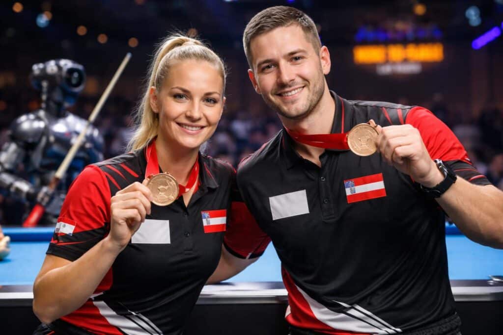 Ouschan-Geschwister holen Bronze bei WM