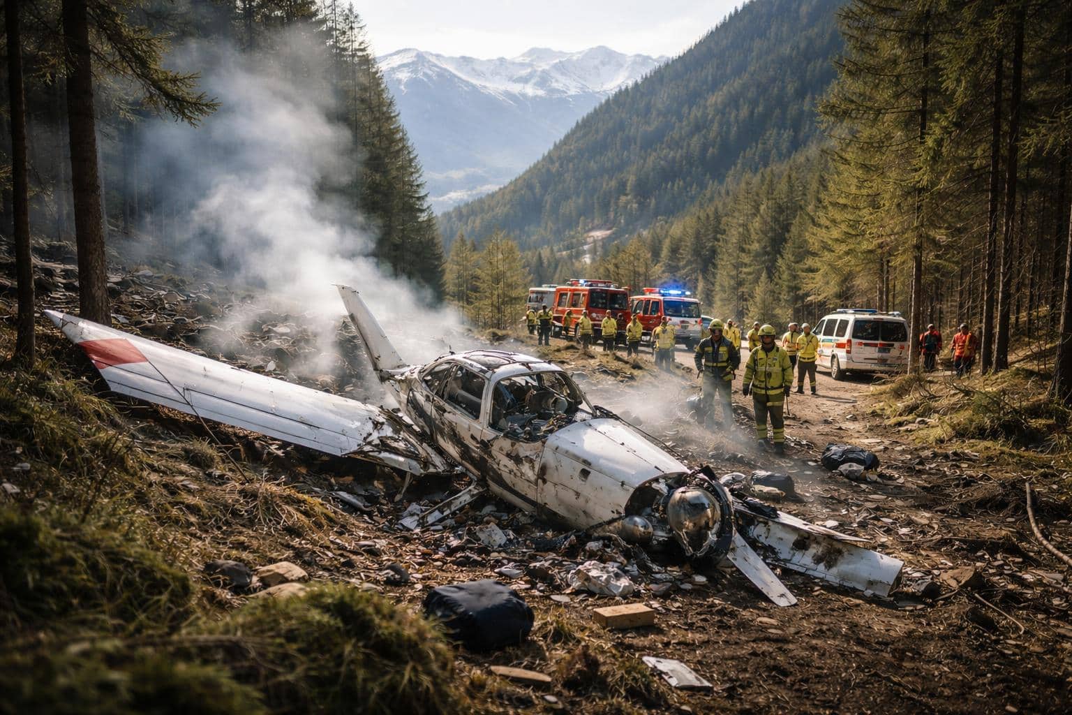 Lage unübersichtlich: Pilot stirbt bei Flugzeugabsturz in Oberkärnten