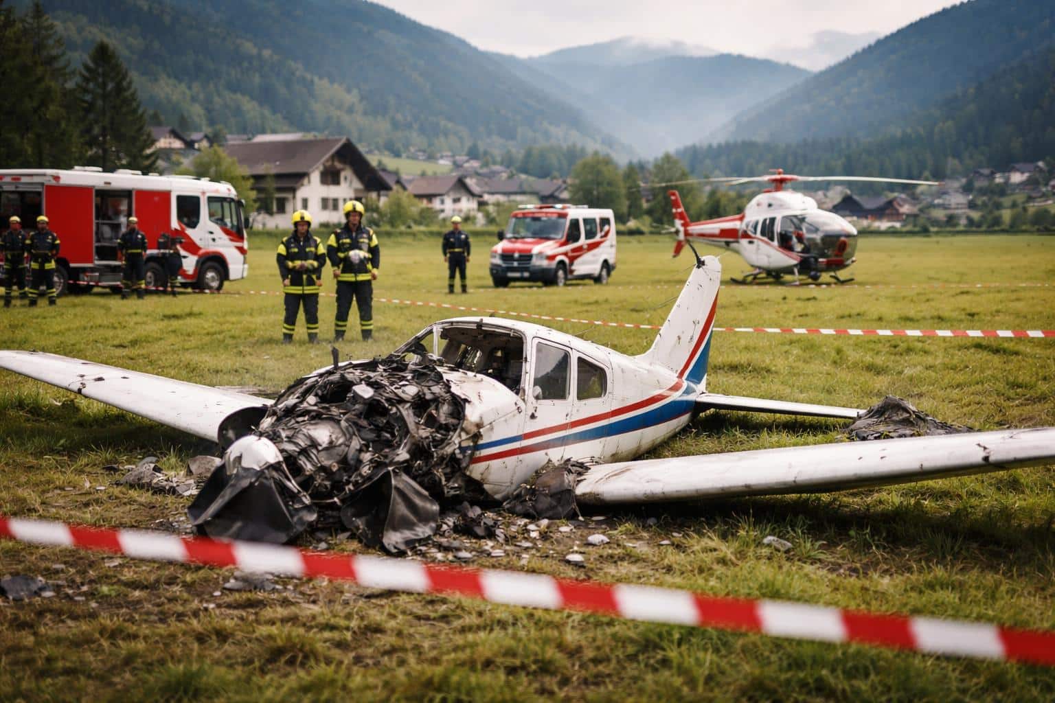 Pilot tot: Kleinflugzeug abgestürzt