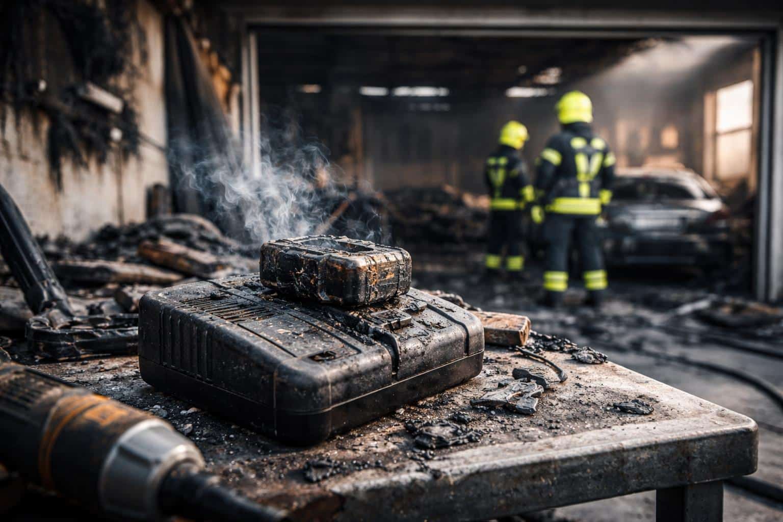 Ursache nach Garagenbrand geklärt
