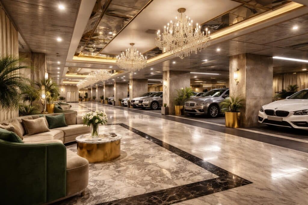 Netz lacht über „elegante“ Ausstattung einer Parkgarage in Opatija