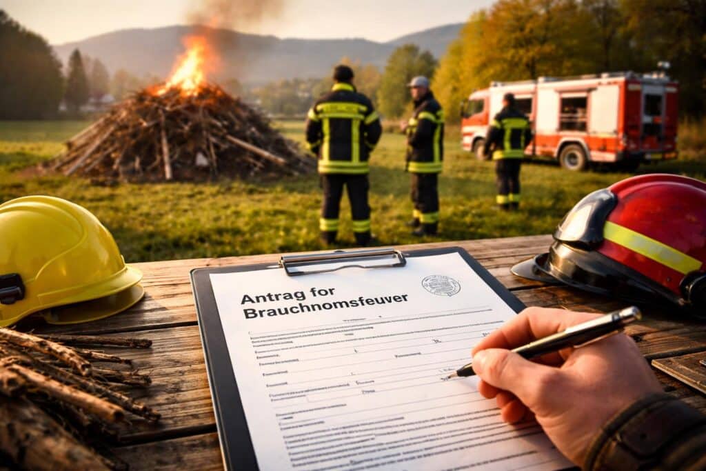 Ansuchen für Brauchtumsfeuer