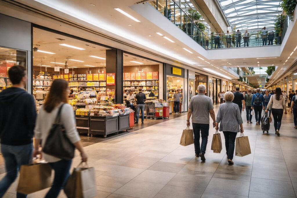 Immer mehr Diskonter in Einkaufszentren