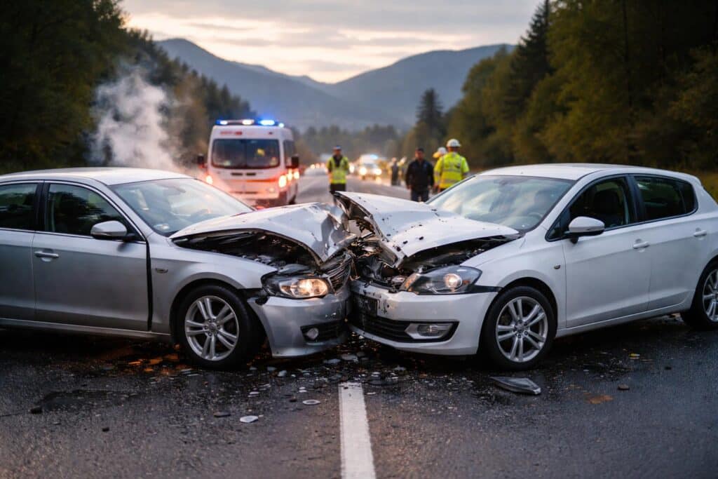 Falsche Straßenseite: Kärntner Alkolenker verursachte Frontalunfall