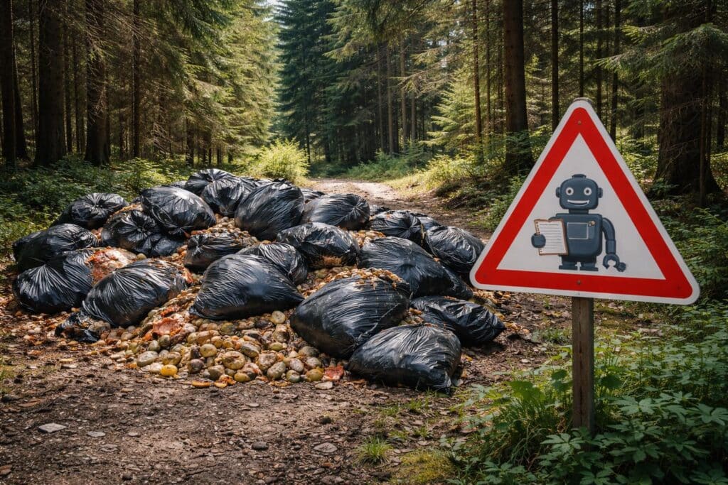 Wieder Speisereste illegal entsorgt