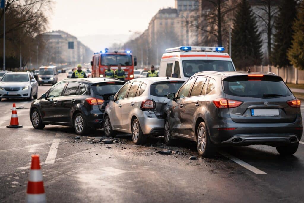 Verkehrsunfall mit Personenschaden in Klagenfurt