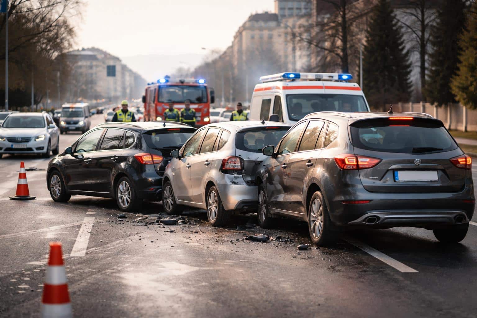 Verkehrsunfall mit Personenschaden in Klagenfurt