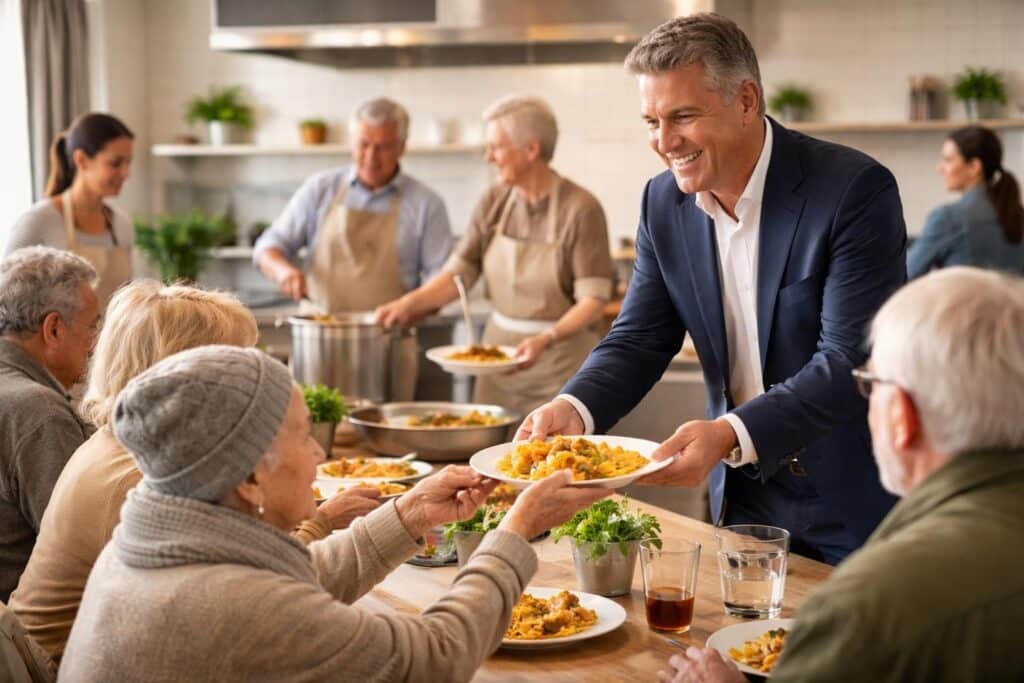 „Menschen helfen Menschen“ lädt erneut zum kostenlosen Mittagessen