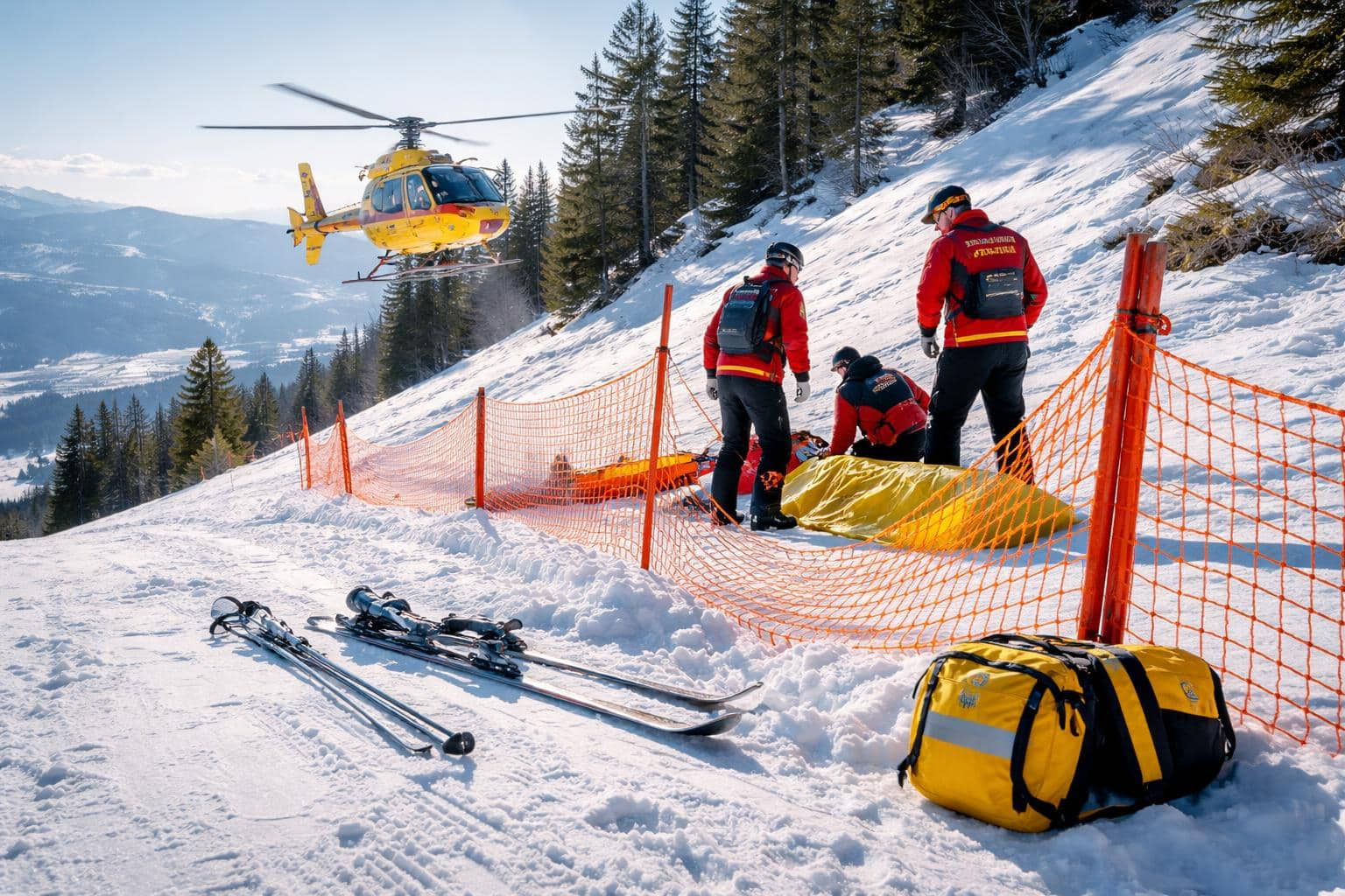 Tödlicher Schiunfall im Bezirk Villach