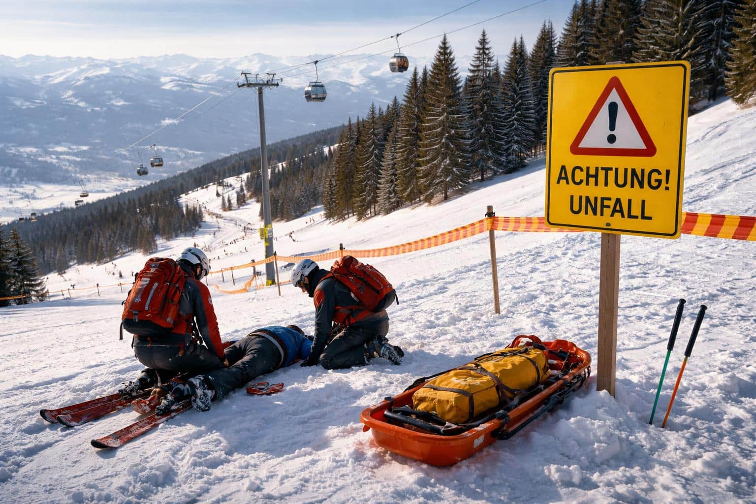 Kärntner beim Skifahren auf der Gerlitzen tödlich verunglückt