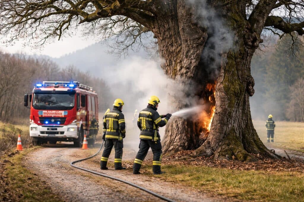Brandereignis im Bezirk Wolfsberg