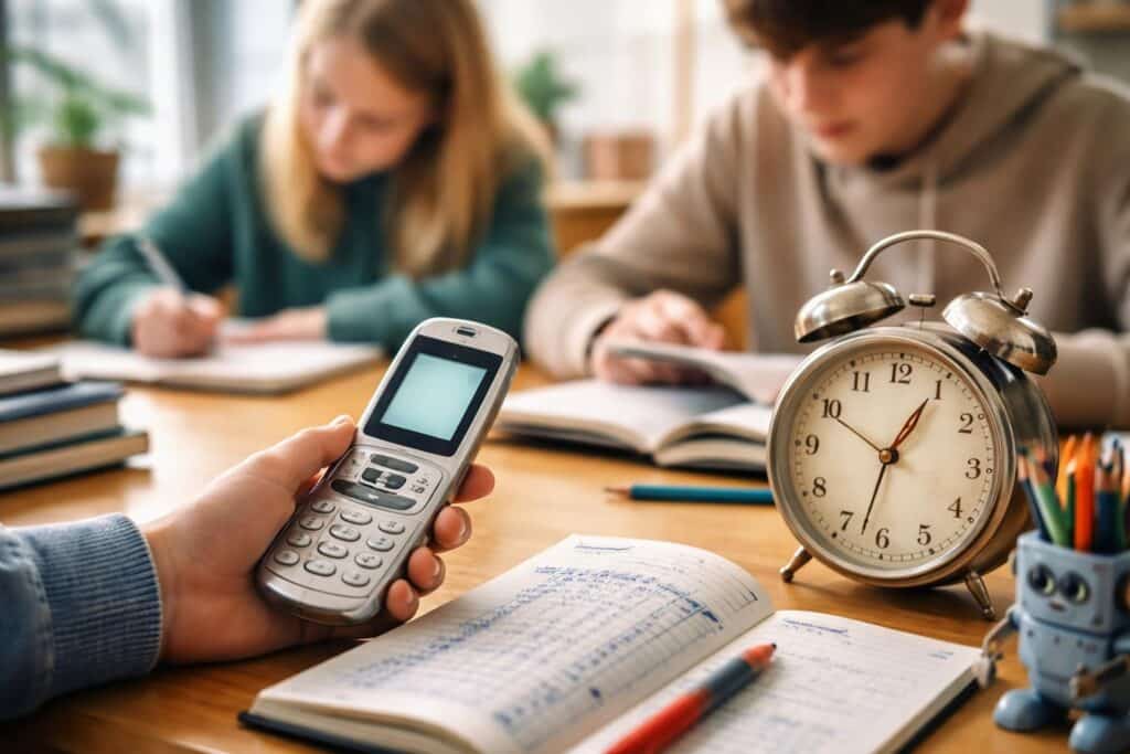 Dreiwöchiger Entzug: Schüler greifen zum Pensionisten-Handy und zum alten Wecker