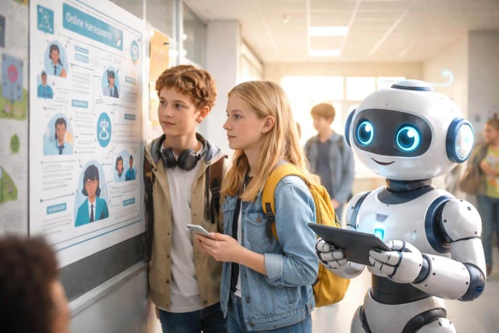 Informations­kampagne gegen Cyber-Gewalt