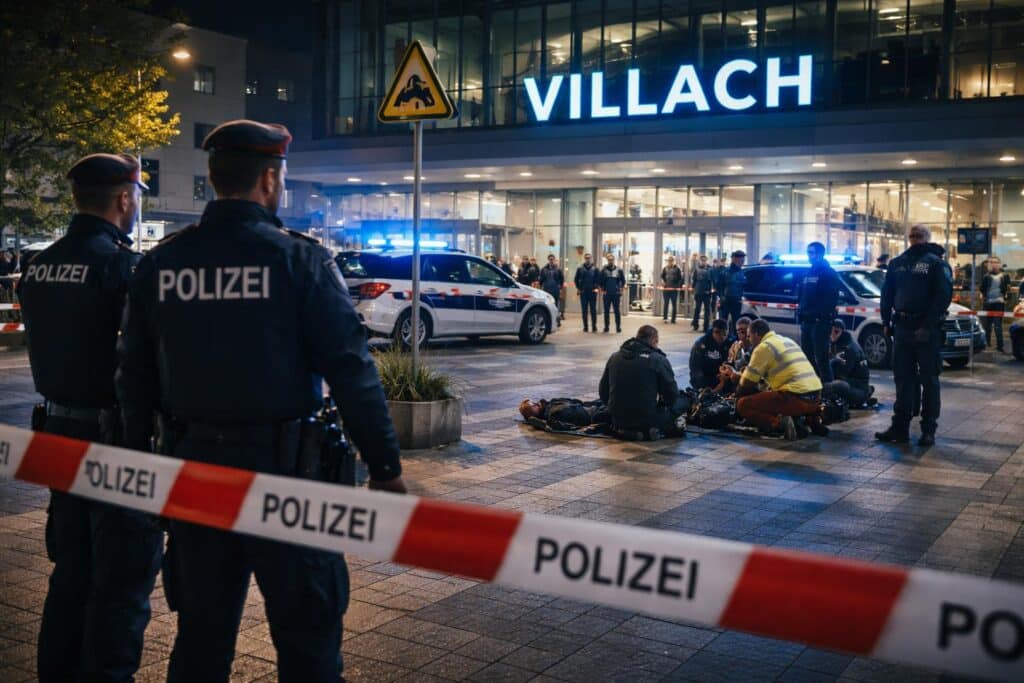 Verletzte nach Rauferei am Bahnhofplatz