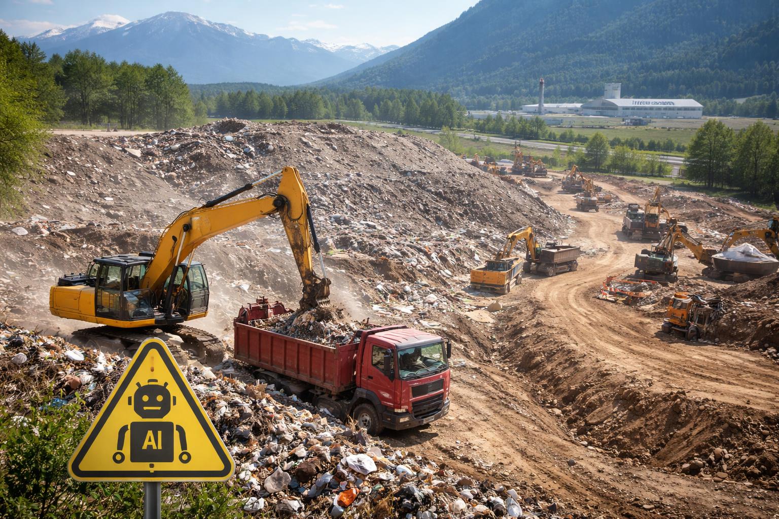 Sanierung Deponie Auenpark beginnt