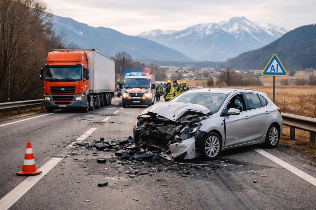 Schwerer Unfall bei Unterwernberg