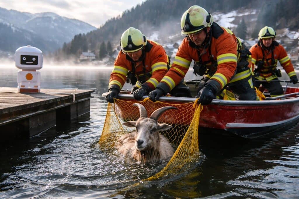 Ungewöhnlicher „Badegast“ wurde aus dem Ossiacher See gefischt