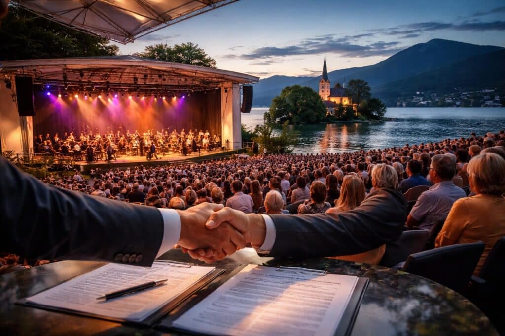Fördervertrag für den Carinthischen Sommer