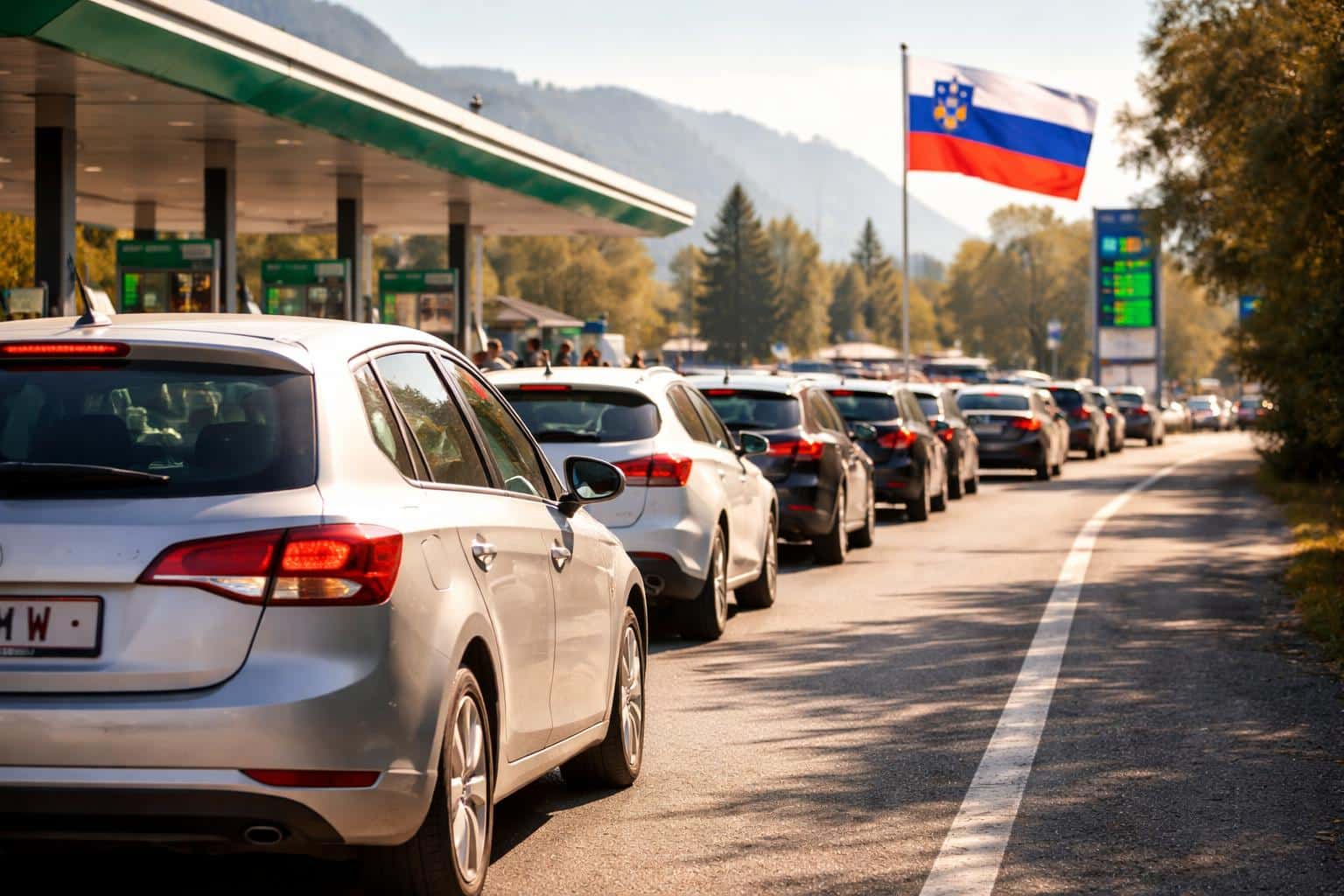 Tanktourismus: Letzter Tag vor Spritpreiserhöhung in Slowenien?