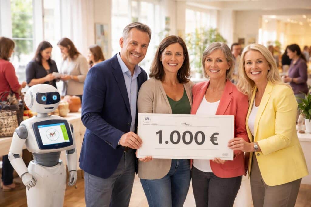 Raiffeisenbank Eberndorf unterstützt WIFF mit 1.000 Euro