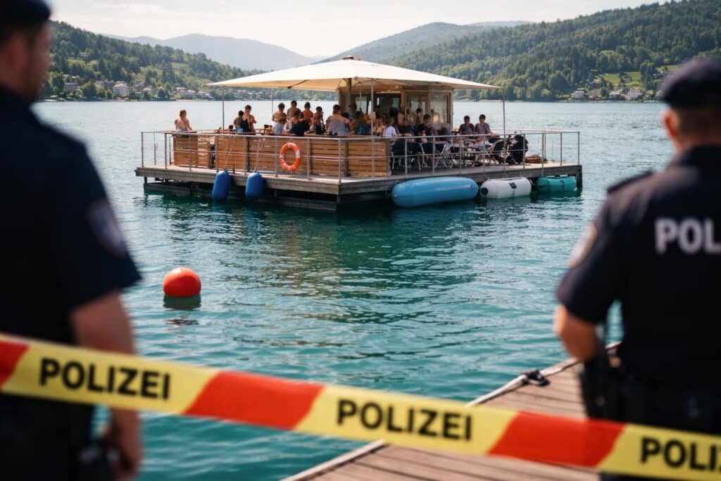 Steirer ertrunken: Betreiber von Plattform am Wörthersee angeklagt
