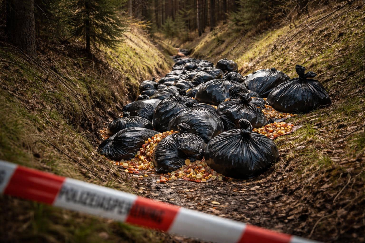 Illegale Müllentsorgung