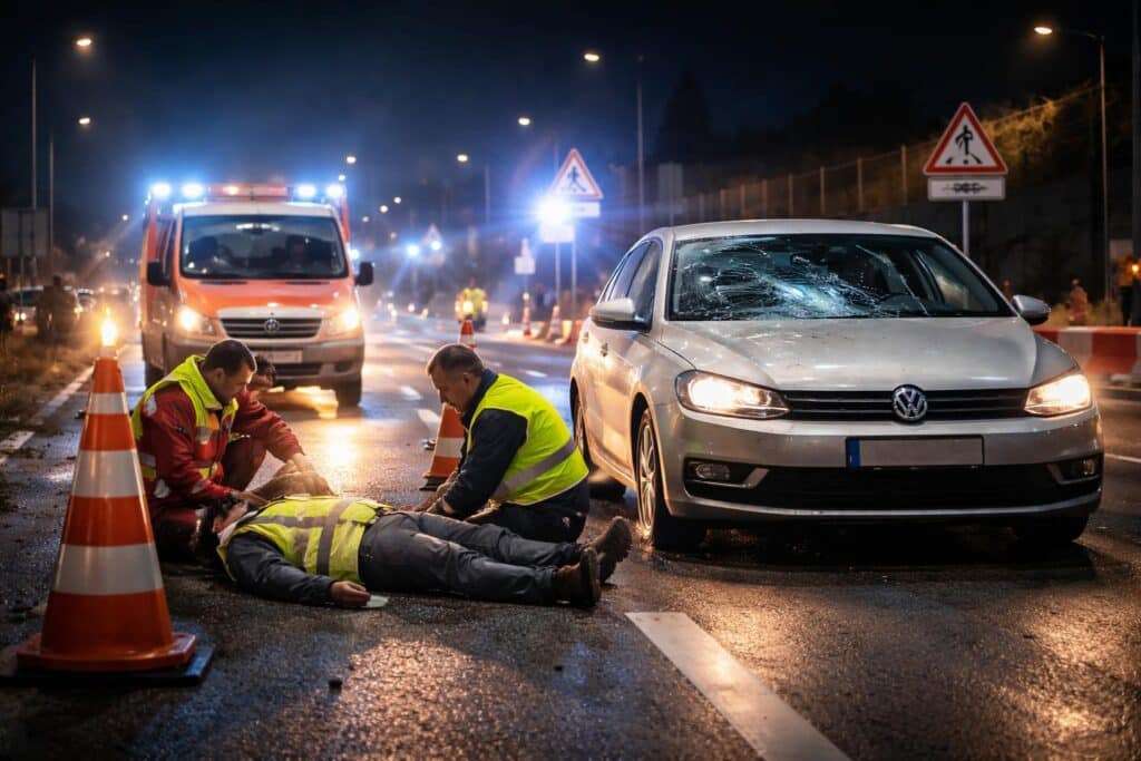 Verkehrsunfall mit Personenschaden in Klagenfurt