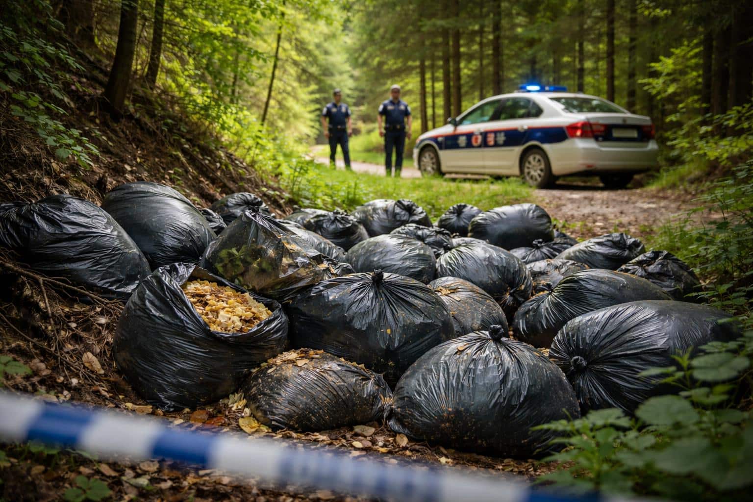 Illegale Müllentsorgung entdeckt
