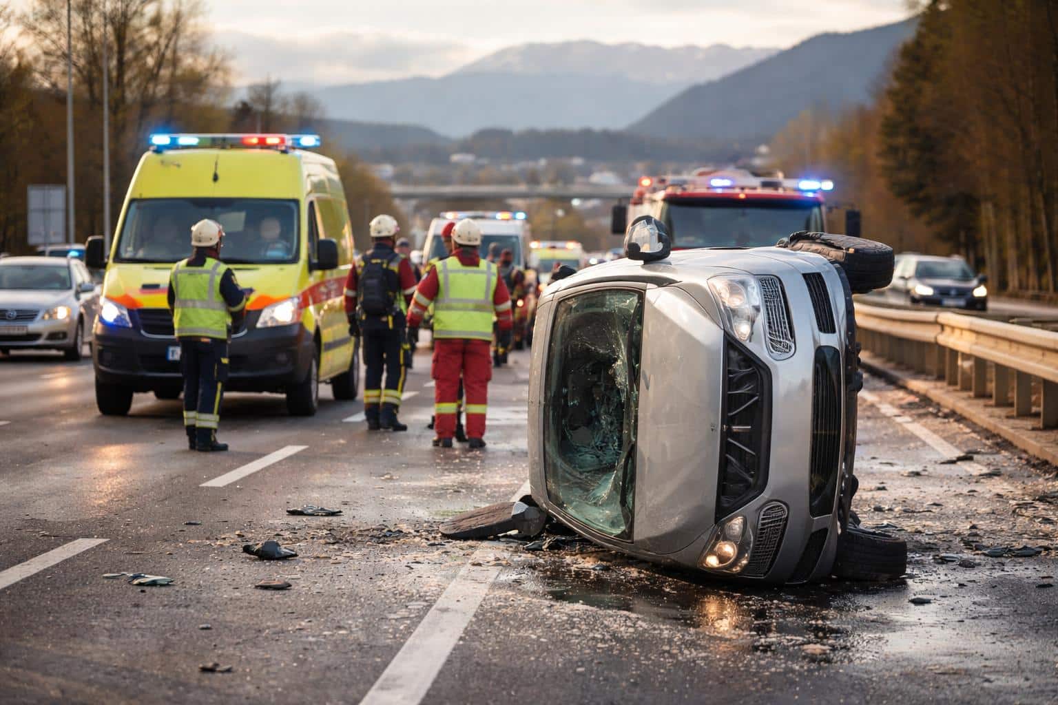 Verkehrsunfall mit Personenschaden in Klagenfurt/WS