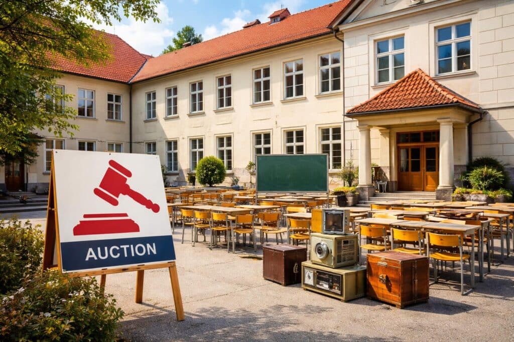 Volksschule Griffen wird versteigert