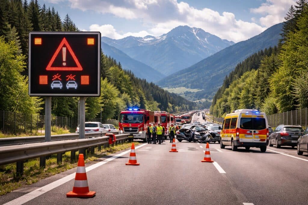 A2 Süd Autobahn, Graz Richtung Klagenfurt