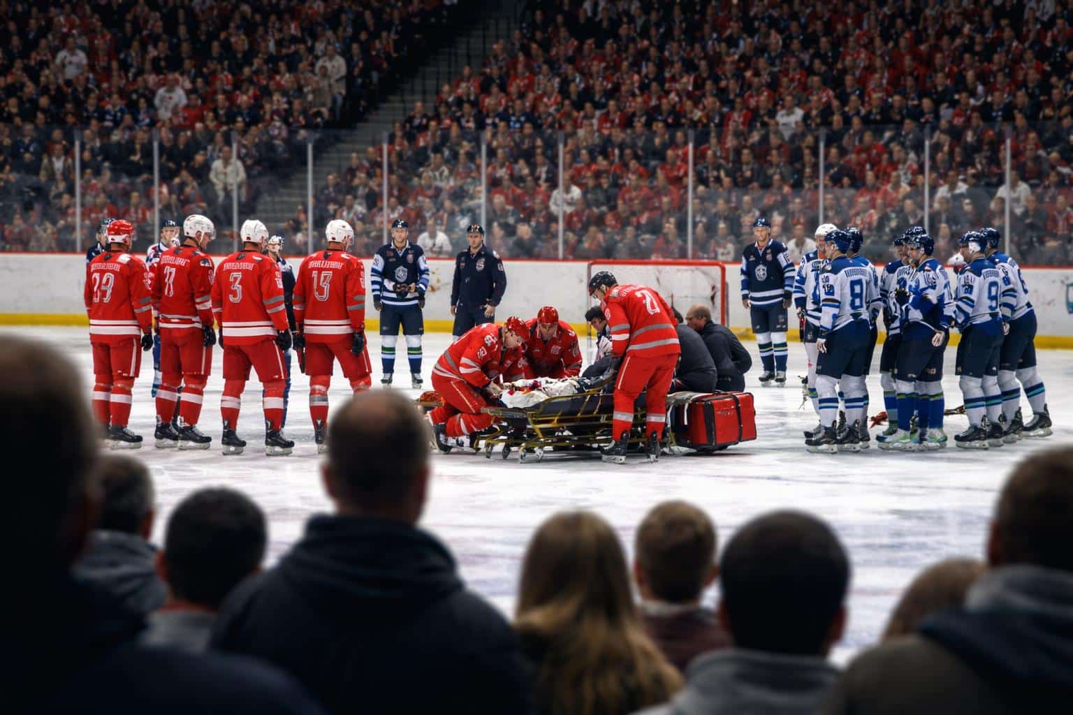 Schock in Klagenfurt – Playoff-Spiel nach medizinischem Notfall abgebrochen!