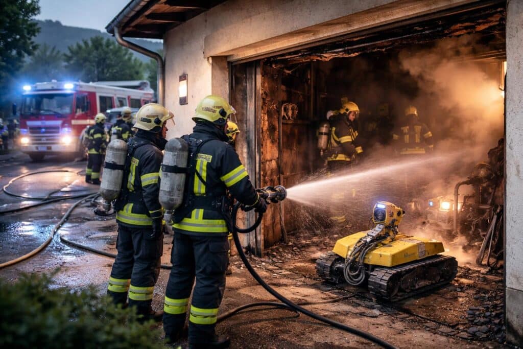 Brand im Bezirk Wolfsberg