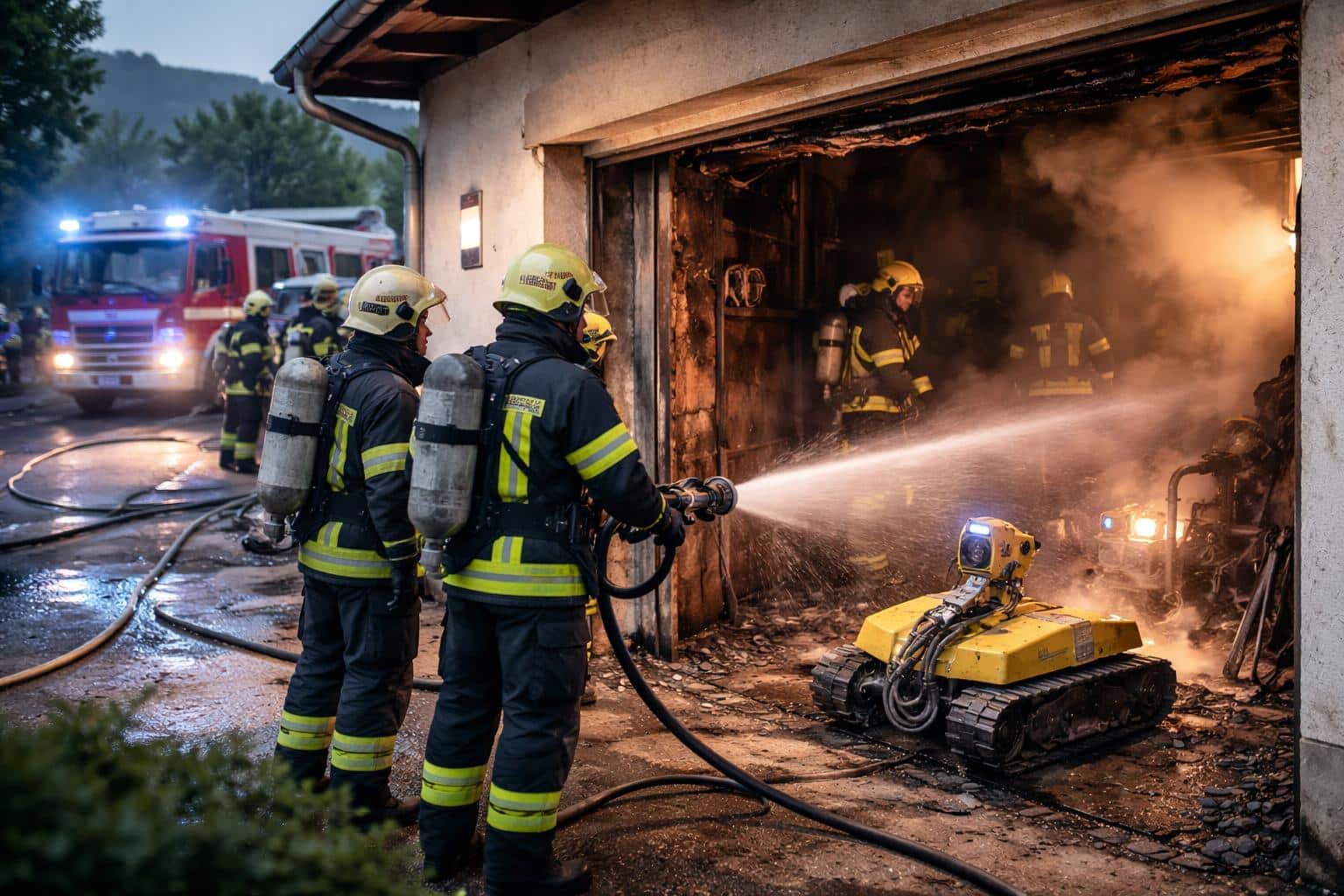 Brand im Bezirk Wolfsberg