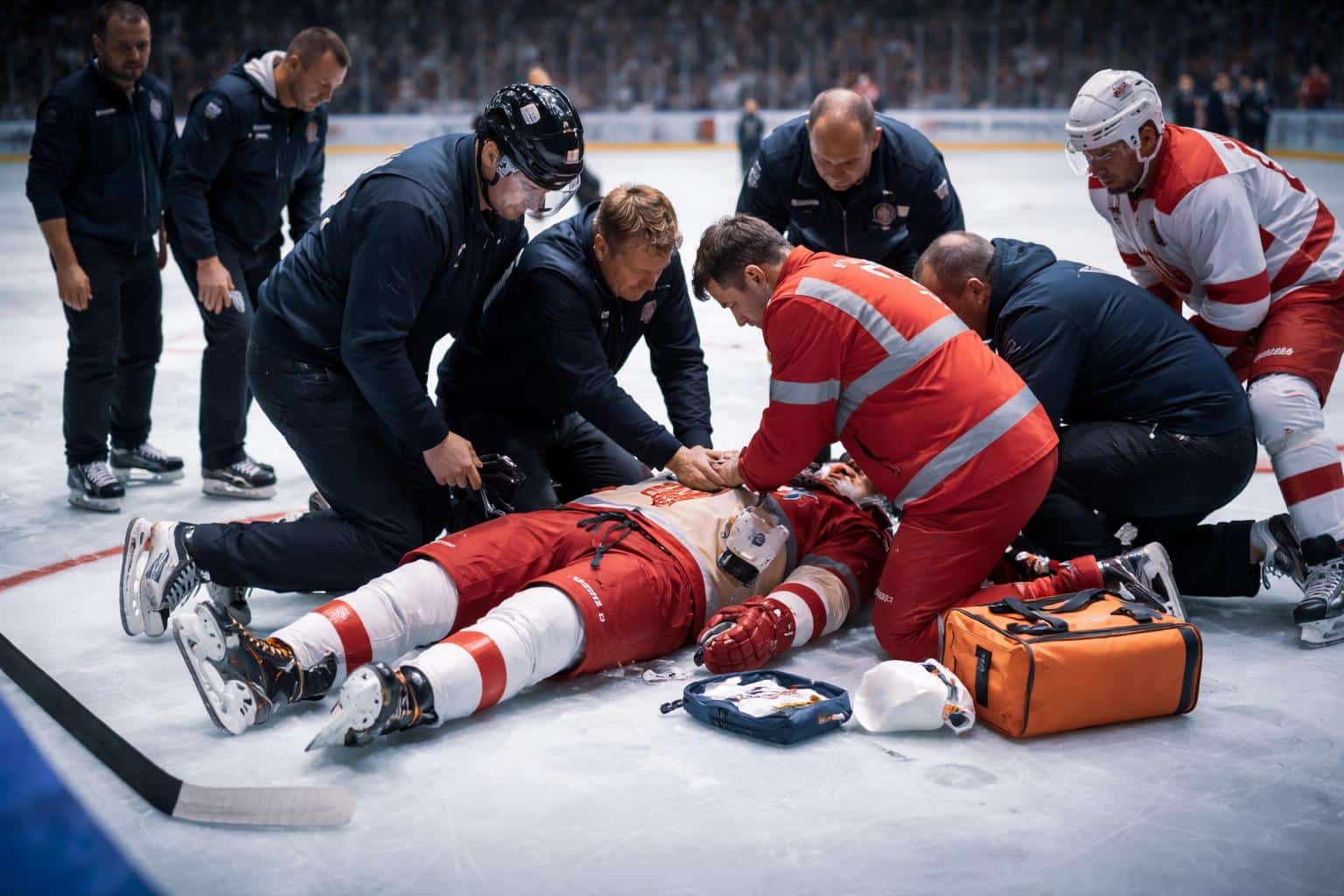 Dramatische Szenen: KAC-Spieler reanimiert