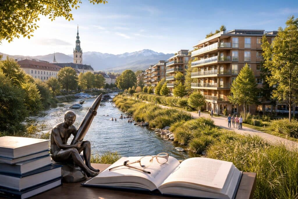 Stadtsenat bekennt sich zu Bachmannpreis – Fortschritte beim Wohnquartier an der Glan