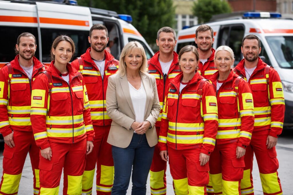 Einheitliche Uniformen für Kärntens Notärzte übergeben