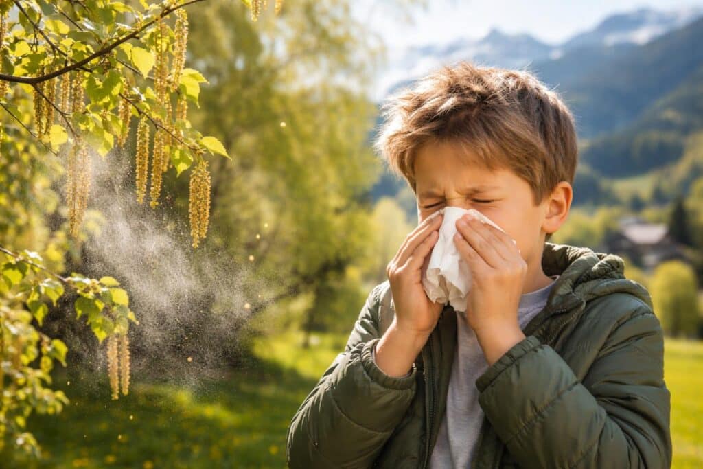Intensive Pollensaison erwartet: Birkenblüte setzt Allergikern zu