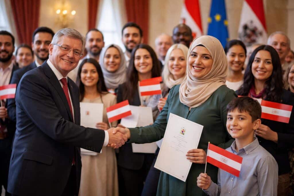 50 Personen aus 16 Nationen wurde die Staatsbürgerschaft verliehen