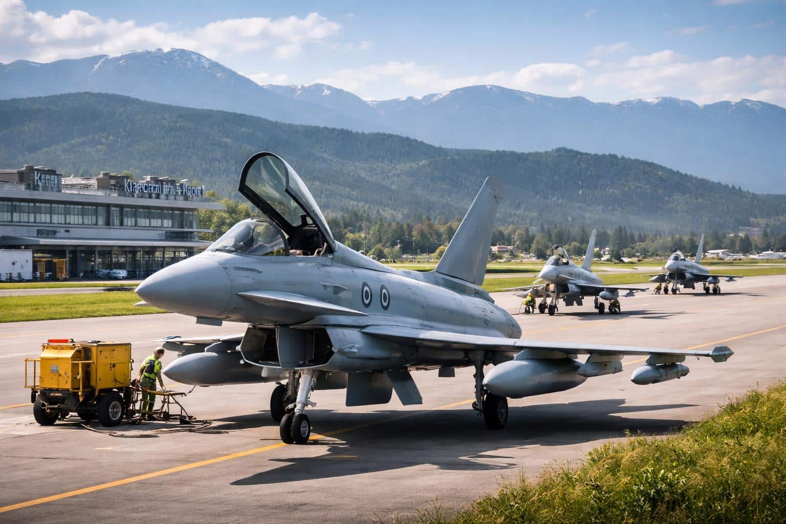Eurofighter wieder in Klagenfurt stationiert