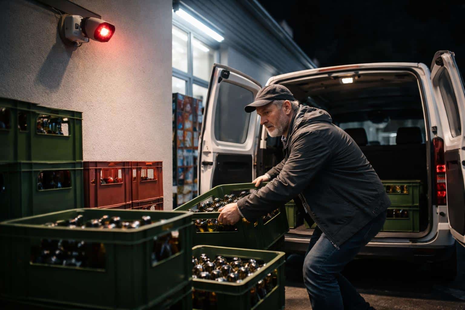 Auf frischer Tat ertappt: Kärntner entwendete Hunderte Kisten Leergut